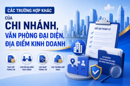 Các Trường Hợp Khác Của Chi Nhánh Văn Phòng Đại Diện Địa Điểm Kinh Doanh
