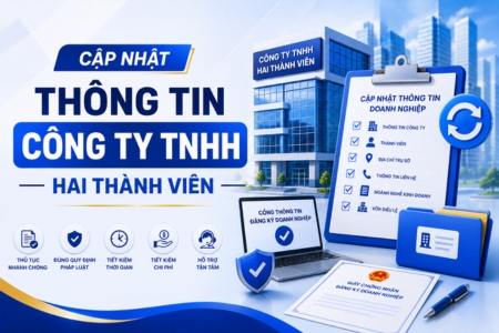 Cập Nhật Thông Tin Công Ty TNHH Hai Thành Viên