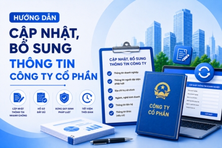 Hướng Dẫn Cập Nhật Bổ Sung Thông Tin Công Ty Cổ Phần