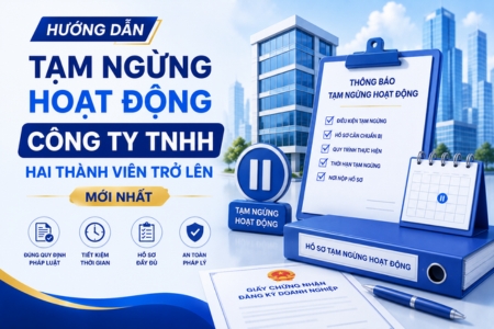 Hướng Dẫn Tạm Ngừng Hoạt Động Công Ty TNHH Hai Thành Viên Trở Lên