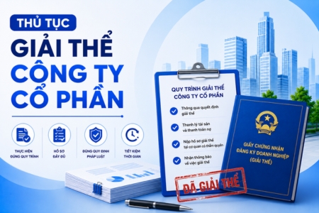 Thủ Tục Giải Thể Công Ty Cổ Phần