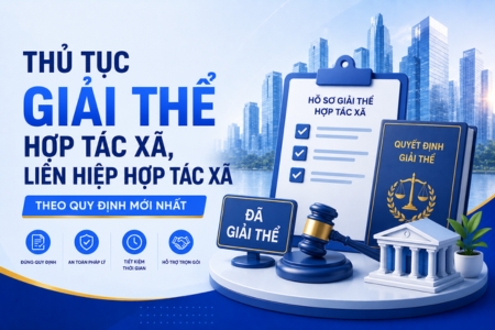 Thủ Tục Giải Thể Hợp Tác Xã Liên Hiệp Hợp Tác Xã