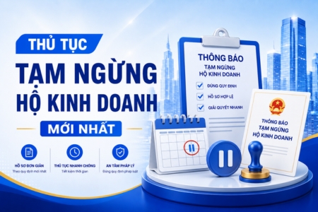 Thủ Tục Tạm Ngừng Hộ Kinh Doanh Mới Nhất