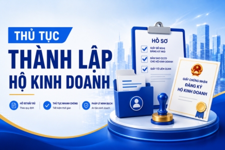 Thủ tục thành lập Hộ kinh doanh
