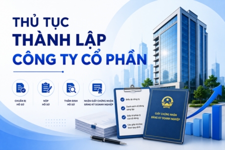 Thủ tục thành lập công ty cổ phần