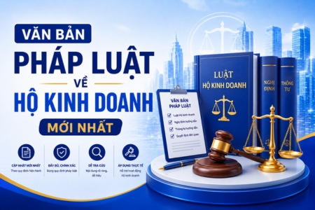 Văn Bản Pháp Luật Về Hộ Kinh Doanh Mới Nhất