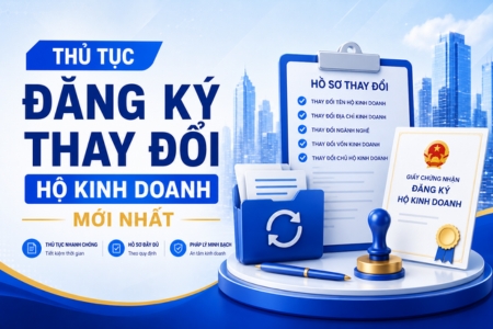đăng ký thay đổi hộ kinh doanh