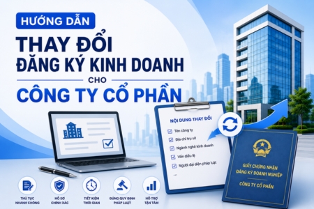 thay đổi đăng ký kinh doanh công ty cổ phẩn web